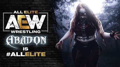 Indie Wrestler Abadon Signs With All Elite Wrestling