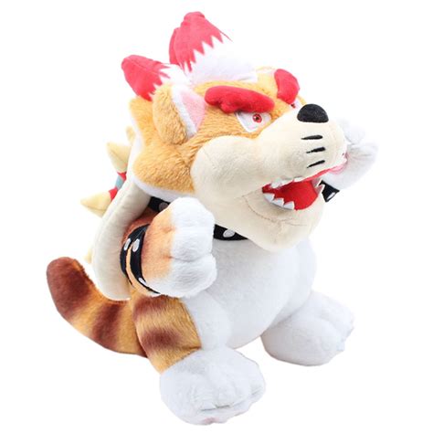 uiuoutoy Super Mario Cat Bowser Koopa Plush Toy 12'' Stuffed Doll - Walmart.com