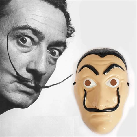 2018 Hot" La Casa De Papel" Face Mask "Salvador Dali" Cosplay Movie ...