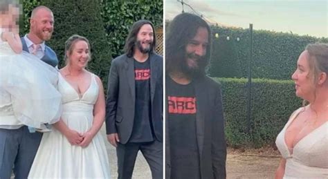 Bride and Groom Delighted As Keanu Reeves Makes Appearance At Their ...