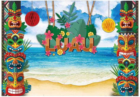 Luau Party Background