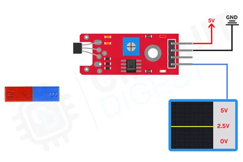 Arduino Hall Effect Sensor Tutorial - Interfacing Hall Effect Sensor ...