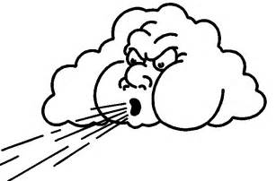 Cloud Blowing Wind Cartoon - Cliparts.co