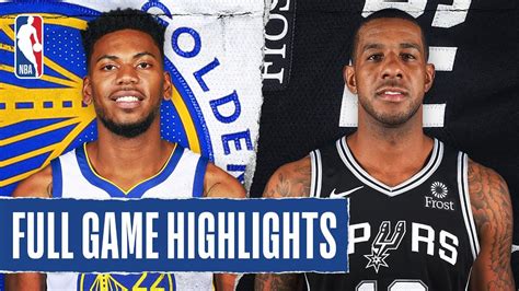 WARRIORS at SPURS | FULL GAME HIGHLIGHTS | December 31, 2019 - YouTube