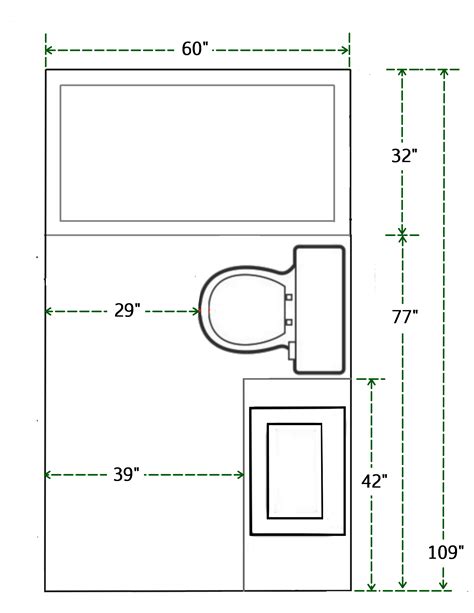 Half Bath Small Bathroom Layout Dimensions - Draw-quack