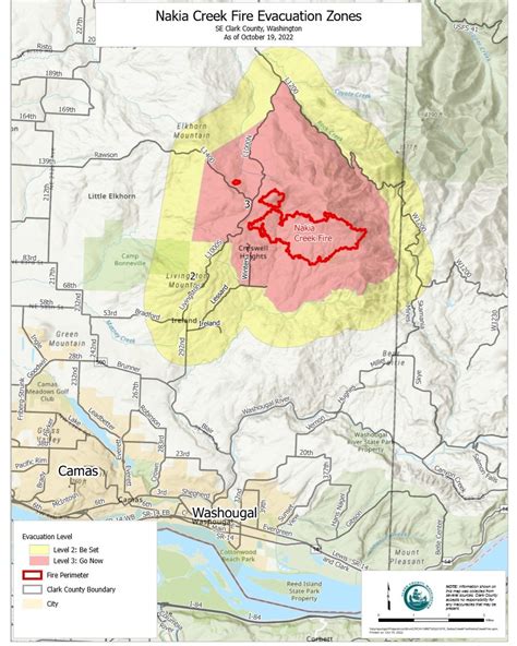 Nakia Creek Fire evacuation zones shrink as weather aids firefighting - The Columbian