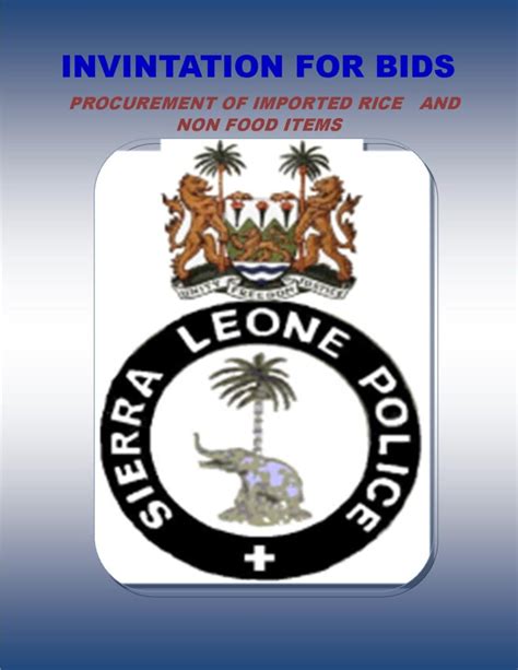 Press Release – Sierra Leone Police