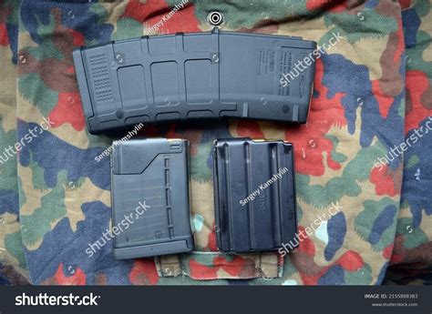 Rifle Magazines 223 Caliber 556x45 Nato Stock Photo 2155888383 | Shutterstock