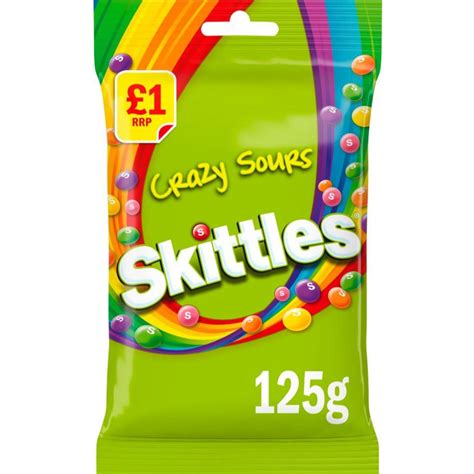 Skittles Crazy Sours 125g