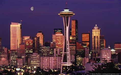 Seattle Skyline wallpaper | 1440x900 | #4737