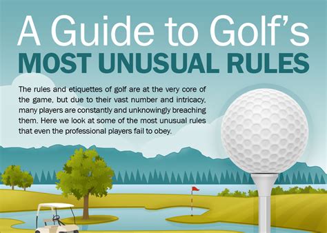 Unusual Golf Rules: A Guide to the Game’s Most Interesting Situations – Fairmont Hotels