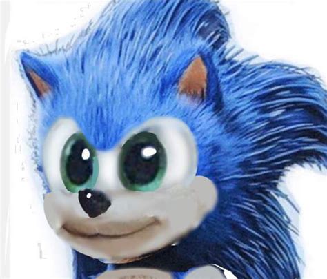 Come on it’s not hard to design Sonic in a realistic movie | Sonic the Hedgehog! Amino