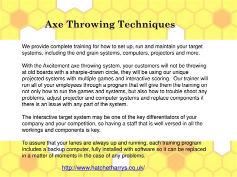 PPT - Axe Throwing Techniques PowerPoint Presentation, free download ...