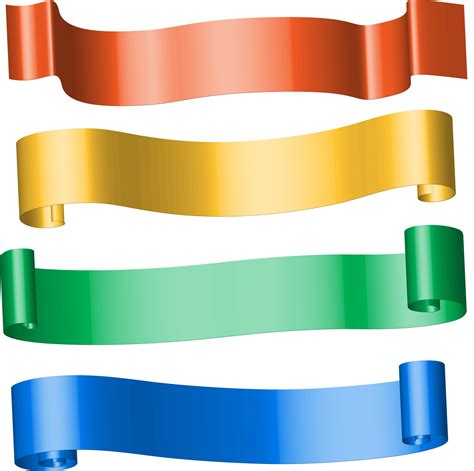 Colour Ribbon Banners Free Stock Photo - Public Domain Pictures