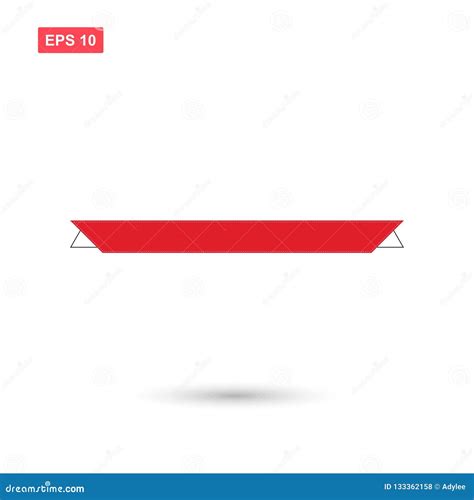 Red Text Box Vector Design Isolated 1 Stock Vector - Illustration of border, button: 133362158