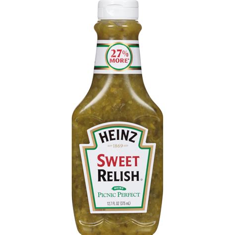 Heinz Sweet Relish 12 - 12.7 fl oz Bottles - Walmart.com