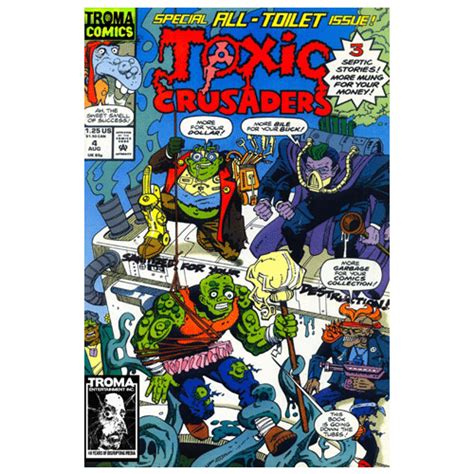 Toxic Crusaders Comic Book #04 [Digital Download] | TROMA Direct