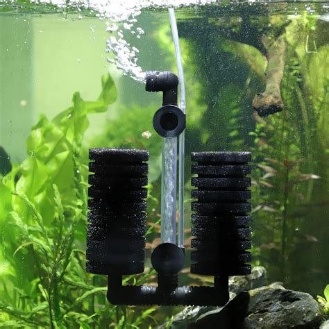 Aliexpress.com : Buy Aquarium Filter Fish Tank Air Pump Skimmer Biochemical Sponge Filter for ...