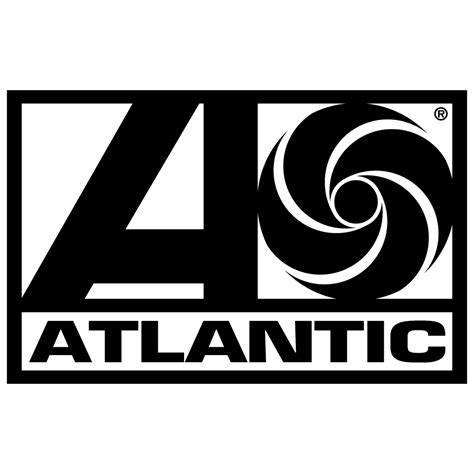 Atlantic Records Logo Black and White – Brands Logos