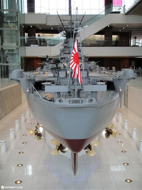 Biggest War Battleship Ever Built At Yamato Museum In Japan • Reformatt ...