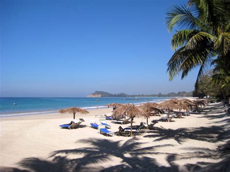 Ngapali Beach in Burma. | Ngapali beach, Beach, Burma myanmar