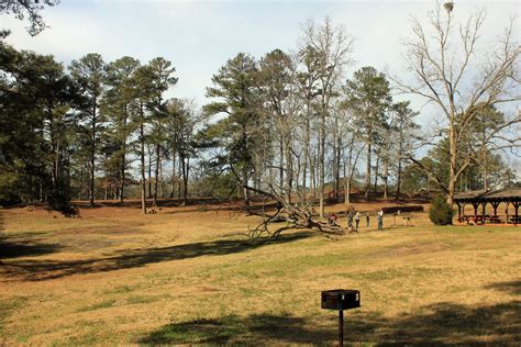 Picnic Area and landscape at High Falls State Park, Georgia image - Free stock photo - Public ...