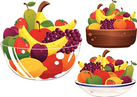 Empty Fruit Basket Cartoon