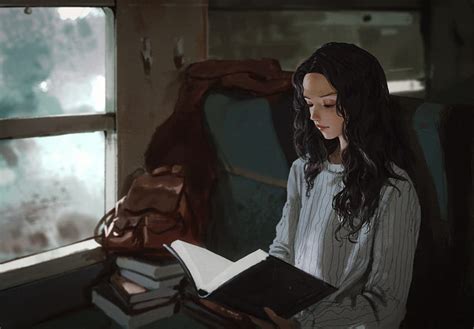 2 책을 읽는 애니메이션 소녀, 책을 읽는 애니메이션 소녀 HD 월페이퍼 | Pxfuel