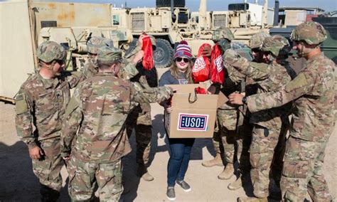 USO brightens holidays for military – The Senior Scene