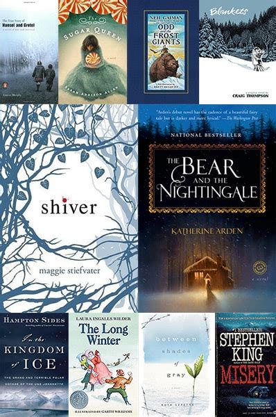 Top Ten Winter Book Covers - Introverted Reader