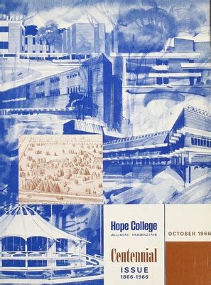 "Hope College Alumni Magazine, Volume 19, Number 4: October 1966" by Alumni Association of Hope ...