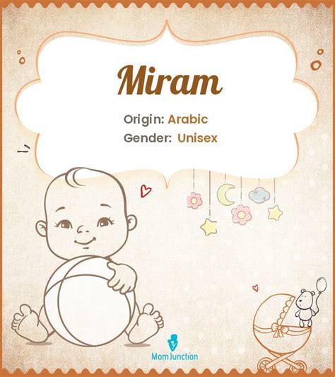 Explore Miram: Meaning, Origin & Popularity