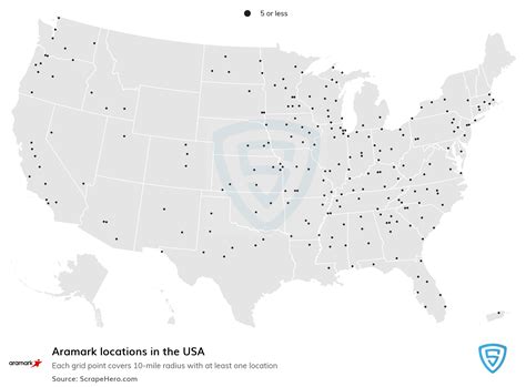 List of all Aramark locations in the USA - ScrapeHero Data Store