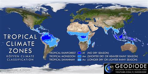 Tropical Climate Zones Always Hot But Differing By Rainfall Patterns | My XXX Hot Girl