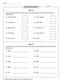 Ordinal Numbers Worksheet Ks2 - Worksheets For Kindergarten