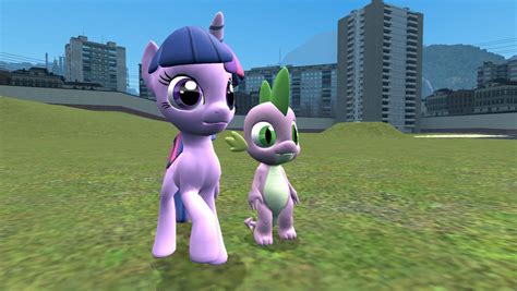 Twilight Sparkle and Spike by GirlScoutDragon on DeviantArt