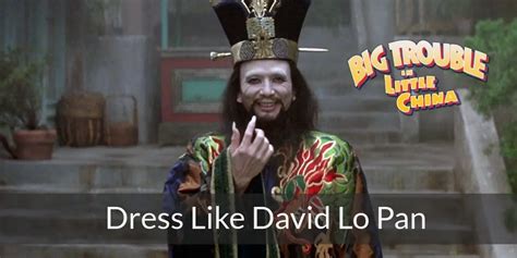 David Lo Pan (Big Trouble in Little China) Costume for Cosplay & Halloween