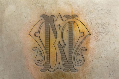 MN Monogram NM Monogram | Creative Logo Templates ~ Creative Market