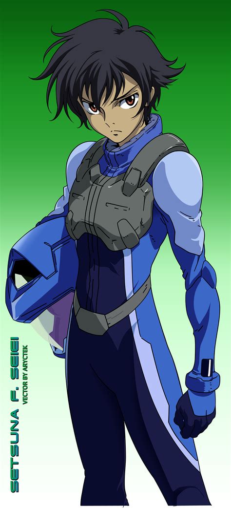 Mobile Suit Gundam 00: Setsuna F. Seiei - Vector - Minitokyo