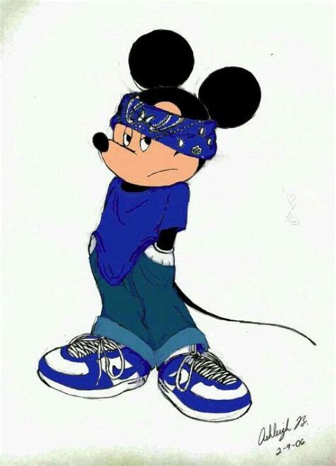 Gangster Drawings Of Mickey Mouse