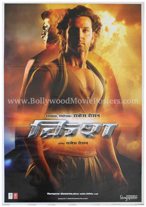 Krrish poster: Hrithik Roshan poster buy online at Bollywood Movie Posters