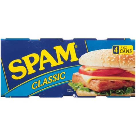 Spam® Classic Canned Meat, 4 ct / 7 oz - Kroger