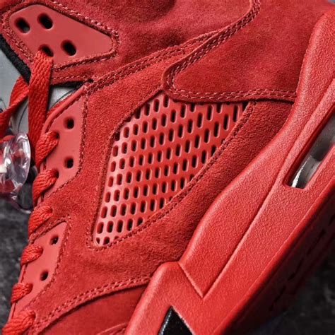 Air Jordan 5 Red Suede 136027-602 Release Date - Sneaker Bar Detroit