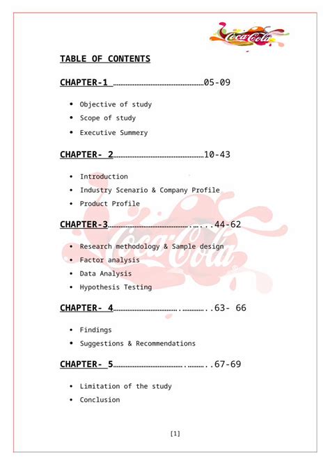 (DOC) Market Share of Coca-cola - DOKUMEN.TIPS