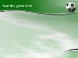 Soccer Grass PowerPoint template background in Sports and Leisure PowerPoint ppt slide design ...
