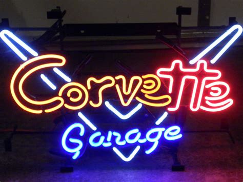 Corvette Garage Neon Sign for Sale at Auction - Mecum Auctions