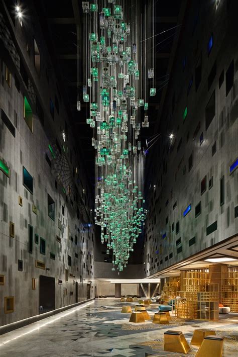 W Dubai – The Palm Hotel | Chandelier design, Hotel, Palms hotel