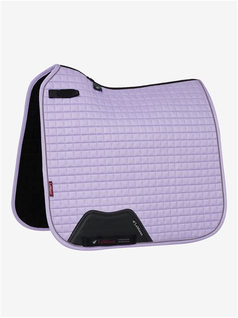 Suede Dressage Square Wisteria Saddle Pads