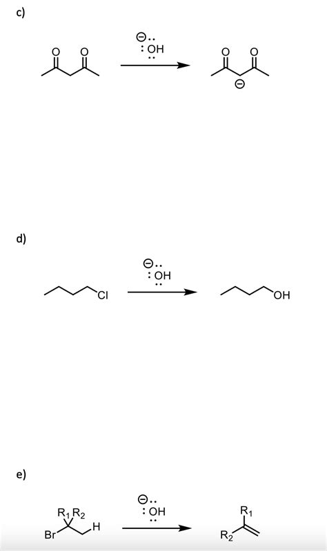 Solved Identify whether the hydroxide ion is functioning as | Chegg.com