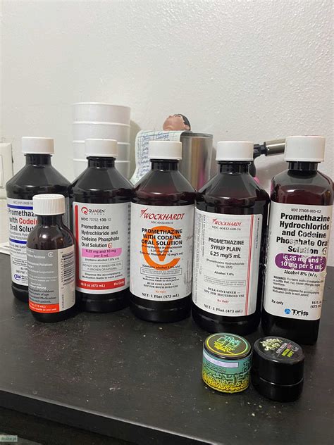 Lean - Hi-Tech, Wockhardt, Tris Promethazine With Codeine Cough Syrup (Sealed Pints) For Sale ...